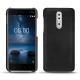 Capa em pele Nokia 8 - Negre poudro