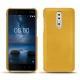 Custodia in pelle Nokia 8 - Jaune soulèu