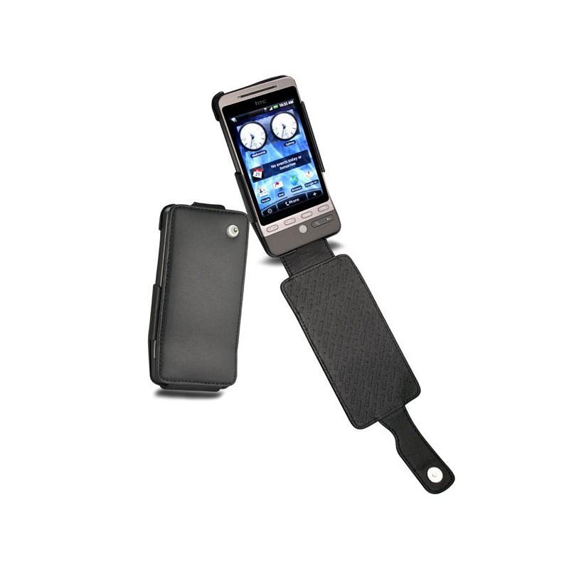 가죽 커버 HTC Hero  - Noir ( Nappa - Black ) 