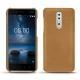 Coque cuir Nokia 8 - Castan esparciate