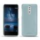 Lederschutzhülle Nokia 8 - Bleu Ciel PU