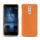 Nokia 8 leather cover - Orange PU