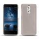 硬质真皮保护套 Nokia 8 - Taupe innocent