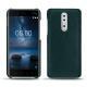 硬质真皮保护套 Nokia 8 - Vert séduisant