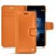가죽 커버 Nokia 8 - Orange ( Nappa - Pantone 1495U ) 