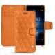 가죽 커버 Nokia 8 - Orange - Couture ( Nappa - Pantone 1495U ) 