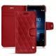 Capa em pele Nokia 8 - Rouge - Couture ( Nappa - Pantone 199C ) 