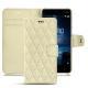 Capa em pele Nokia 8 - Ivoire - Couture ( Sleek P C12 - White ) 