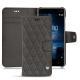 Capa em pele Nokia 8 - Anthracite - Couture ( Pantone 424C ) 