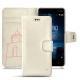 Funda de piel Nokia 8 - Blanc escumo