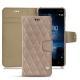 가죽 커버 Nokia 8 - Taupe vintage - Couture