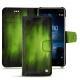 가죽 커버 Nokia 8 - Vert Patine