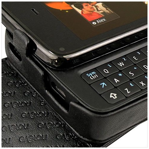                                                         Funda de piel Nokia N900 
                                                      