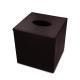 Square tissue box holder - Griffe 1 - Marron envoûtant