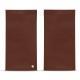 Etui à lunettes souple avec aimant - Griffe 1 - Marron délicat