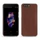 Custodia in pelle OnePlus 5 - Marron délicat