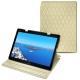 Huawei MediaPad M3 Lite 10 leather case - Beige - Couture ( Nappa - Pantone 7502C ) 