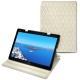 Capa em pele Huawei MediaPad M3 Lite 10 - Blanc escumo - Couture