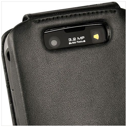                                                         Housse cuir BlackBerry Storm2 9550 
                                                      