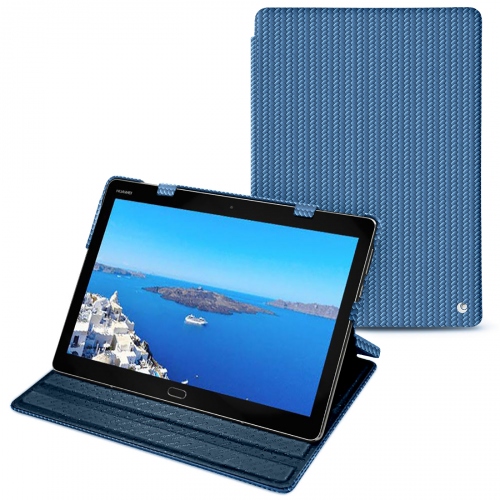 Funda de piel Huawei MediaPad M3 Lite 10Abaca ishia ( Pantone #395775 ) 