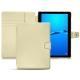 Capa em pele Huawei MediaPad M3 Lite 10 - Ivoire ( Sleek P C12 - White ) 