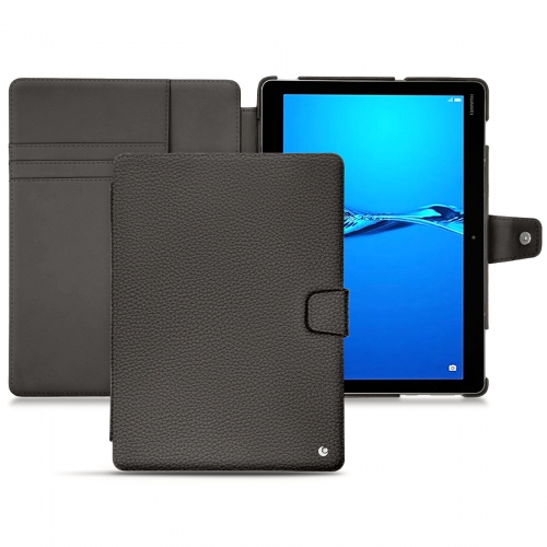 レザーケース Huawei MediaPad M3 Lite 10Anthracite ( Pantone #41403c ) 