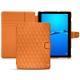 Capa em pele Huawei MediaPad M3 Lite 10 - Orange - Couture ( Nappa - Pantone 1495U ) 