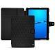 Lederschutzhülle Huawei MediaPad M3 Lite 10 - Ebène - Couture ( Sleek P C12 - Black ) 