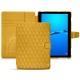 Capa em pele Huawei MediaPad M3 Lite 10 - Jaune soulèu - Couture