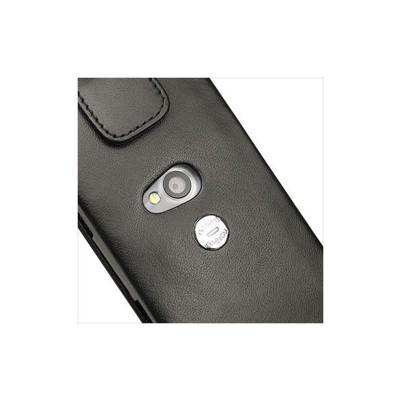 Capa em pele Sony Ericsson Vivaz 