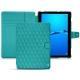 レザーケース Huawei MediaPad M3 Lite 10 - Bleu fluo - Couture
