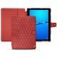 Capa em pele Huawei MediaPad M3 Lite 10 - Cerise vintage - Couture