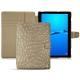 Capa em pele Huawei MediaPad M3 Lite 10 - Autruche desert