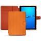 Custodia in pelle Huawei MediaPad M3 Lite 10 - Abaca arancio