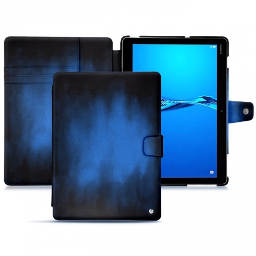 レザーケース Huawei MediaPad M3 Lite 10Bleu Patine