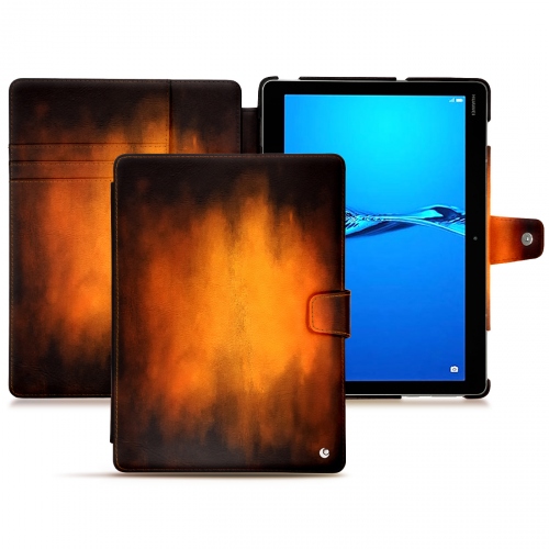 Lederschutzhülle Huawei MediaPad M3 Lite 10Fauve Patine