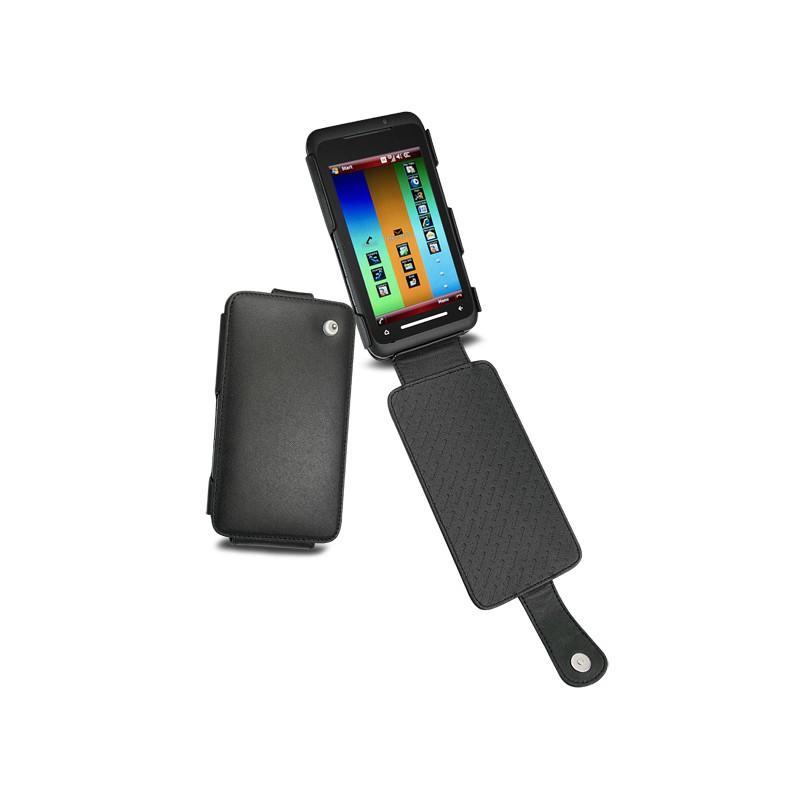 Toshiba TG01  leather case - Noir ( Nappa - Black ) 