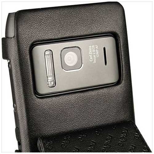                                                         Housse cuir Nokia N8-00 
                                                      
