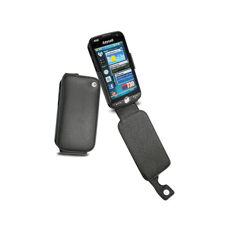 Lederschutzhülle Samsung GT-i8000 Omnia II  - Noir ( Nappa - Black ) 