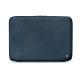 Housse cuir pour ordinateur portable 11' - Griffe 2 - Jean vintage ( Roughtcut - Pantone 285U  ) 