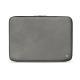Leather sleeve for 11' laptop - Griffe 2 - Acier vintage ( Pantone 403C ) 