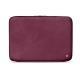 Leather sleeve for 11' laptop - Griffe 2 - Prune vintage ( Pantone 512C ) 