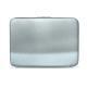 Housse cuir pour ordinateur portable 11' - Griffe 2 - Platinium ( Pantone 877C ) 
