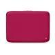Leather sleeve for 11' laptop - Griffe 2 - Rose fluo