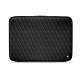Housse cuir pour ordinateur portable 11' - Griffe 2 - Noir - Couture ( Nappa - Black ) 