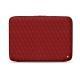 11 인치 휴대용 퍼스널 컴퓨터를위한 가죽 케이스 - Griffe 2 - Tomate - Couture ( Pantone 187C ) 