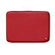 Funda de piel para ordenador portatil 11' - Griffe 2 - Rouge troupelenc