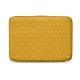 Housse cuir pour ordinateur portable 11' - Griffe 2 - Jaune soulèu - Couture