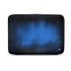 Housse cuir pour ordinateur portable 11' - Griffe 2 - Bleu Patine