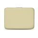 Leather sleeve for 11' laptop - Griffe 2 - Beige PU